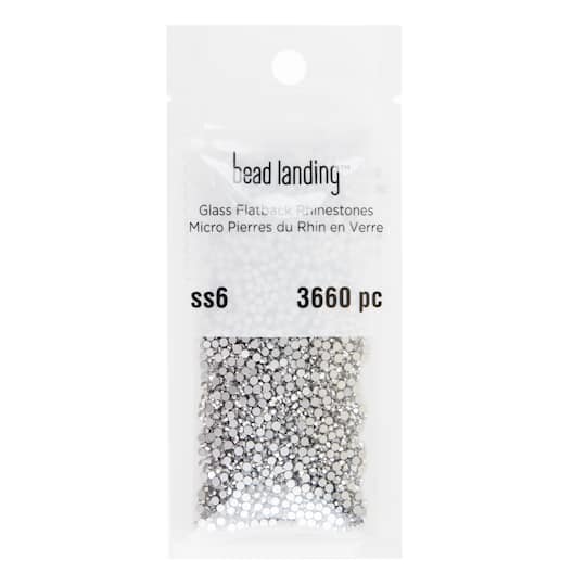 SS6 Glass Round Flatback Rhinestones by Bead Landing™
